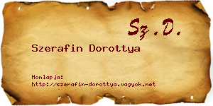 Szerafin Dorottya névjegykártya